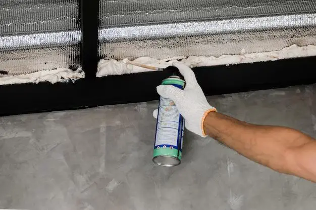 How can I extend my spray foam nozzle