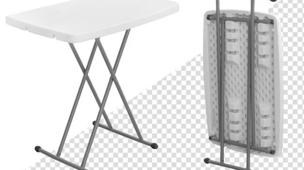 How do you stabilize folding table legs?