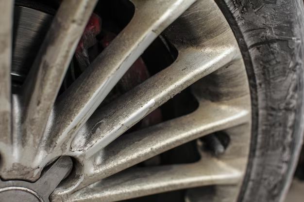 How do you clean brake dust off alloy wheels