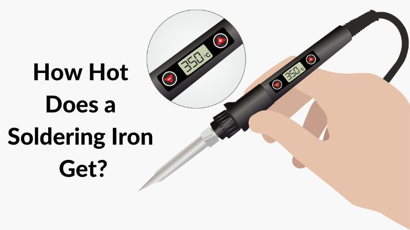 How hot does a 140 watt soldering iron get