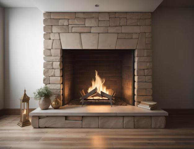 How do you light a gas fireplace log