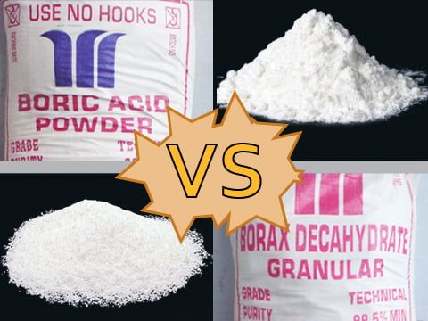 Is borax the same as boric acid