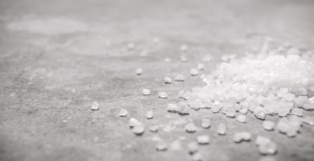 Is it OK to use rock salt on concrete