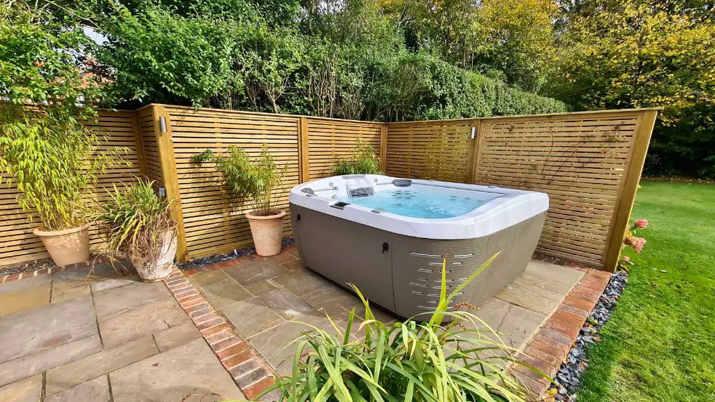 What can I put around my hot tub for privacy