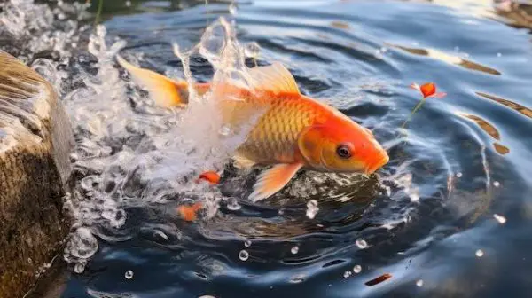 Will goldfish survive in a pond over winter?