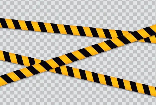 What to do with caution tape Halloween