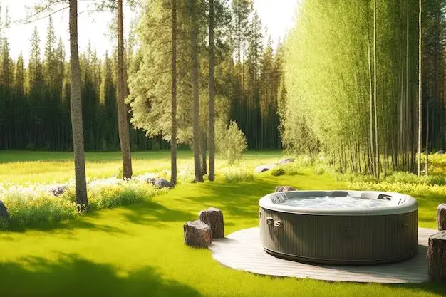 Can you put a hot tub directly on grass