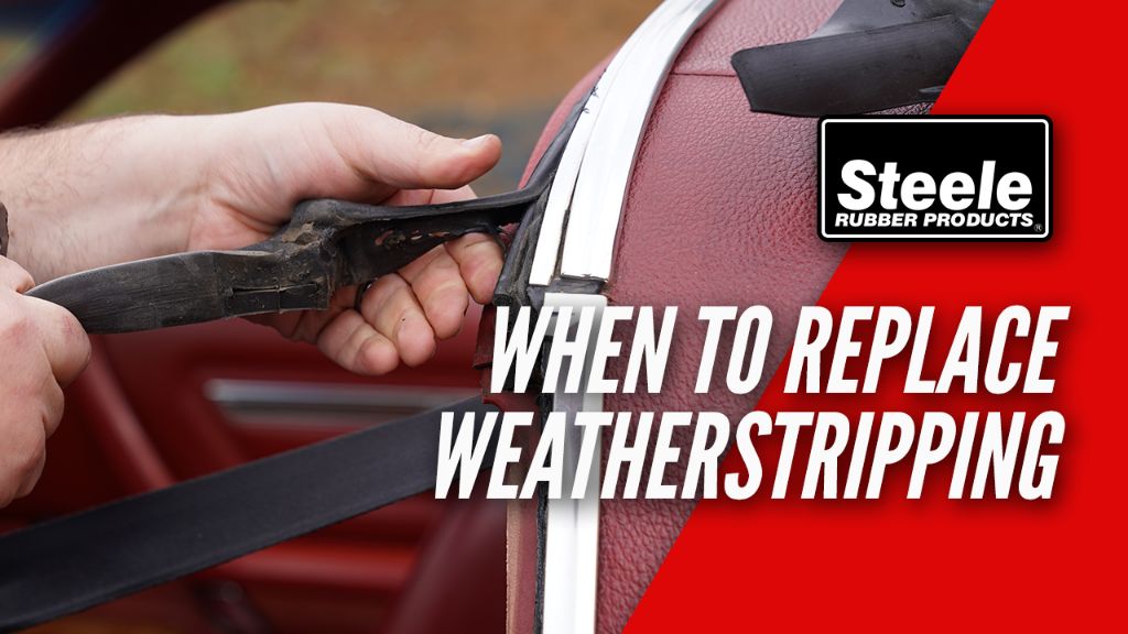 When should I replace my weather stripping on my car