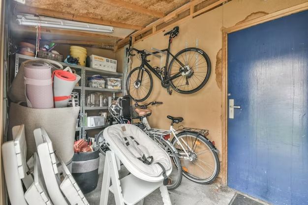 How to build a hanging bike rack for garage