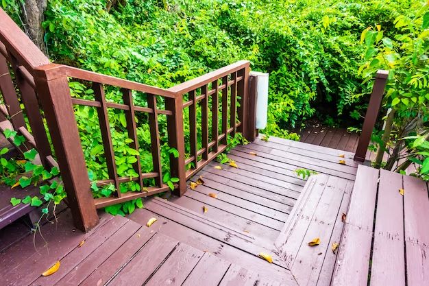 How do you add privacy to a deck railing