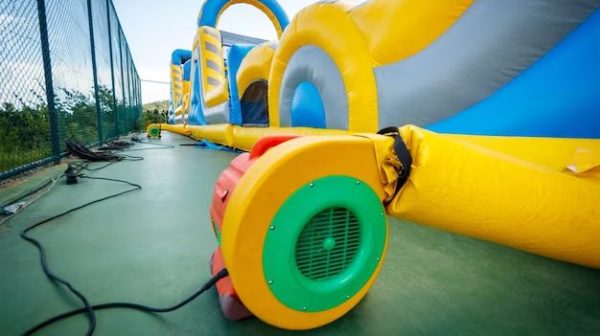 Can you use an air compressor for inflatables?