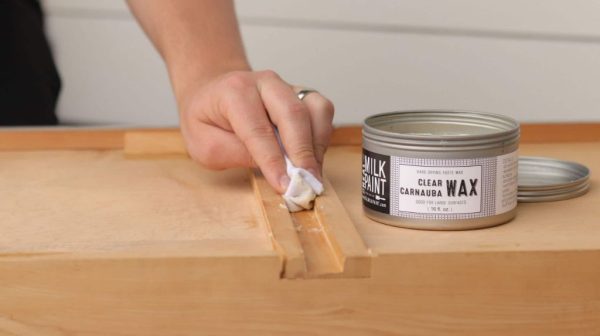 What kind of wax do you use on wooden drawers?