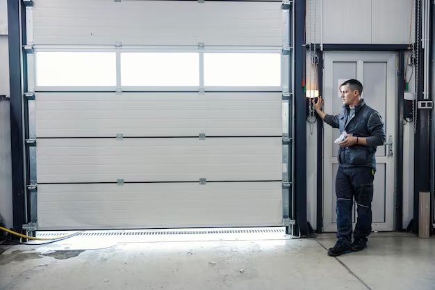 How do you brace a garage door opener