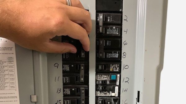 Why is my breaker tripping when I turn the switch off?