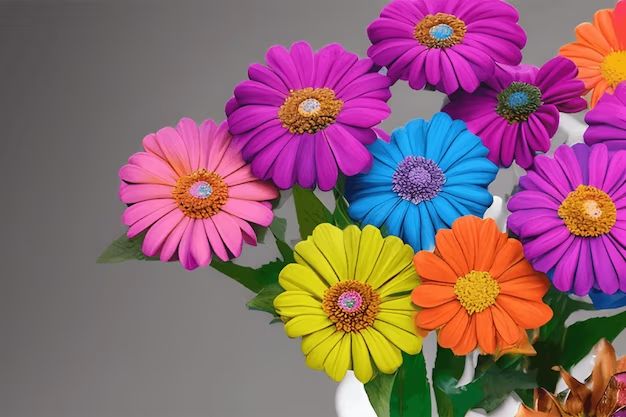 What are the different colors of daisies