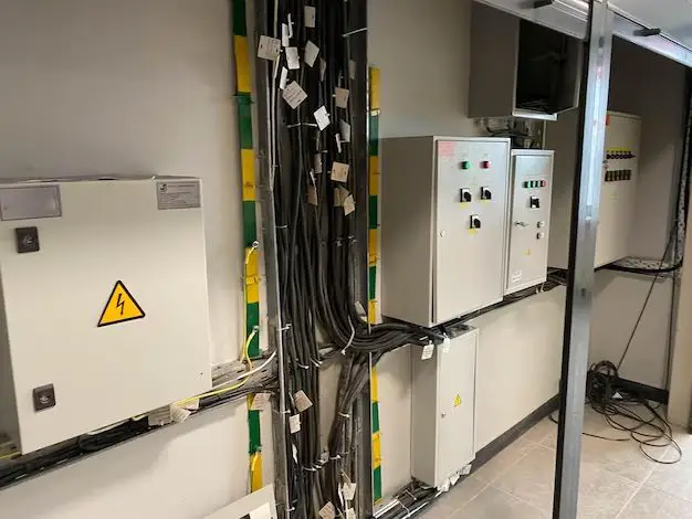 Should electrical panels be covered