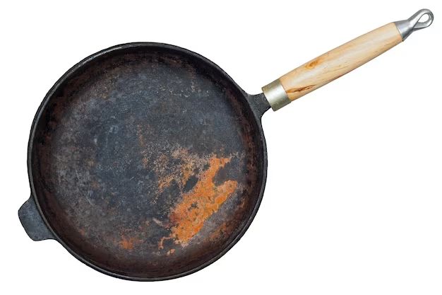 How do you keep cast iron from rusting in storage