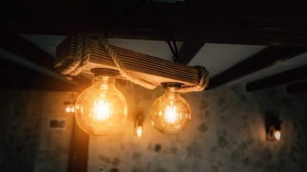 What are the lights on the ceiling called?