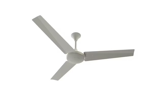 How does a ceiling fan without blades work