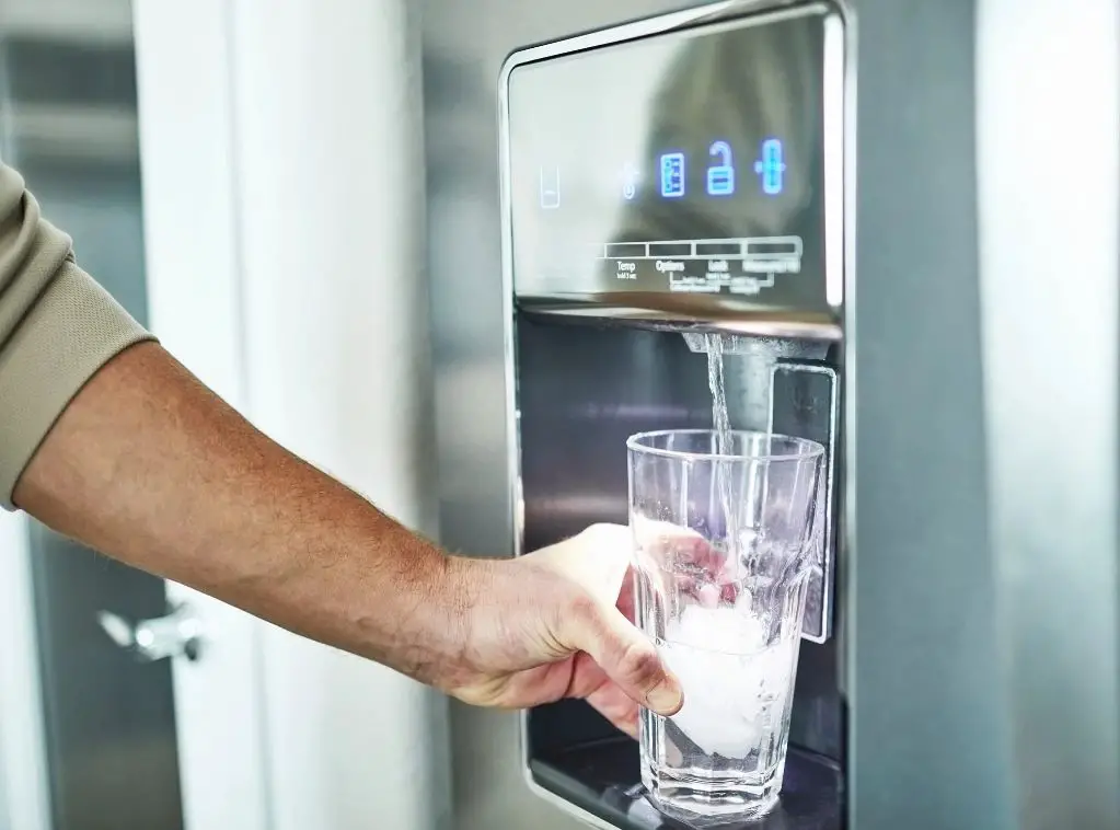 Why is my refrigerator water dispenser water not cold