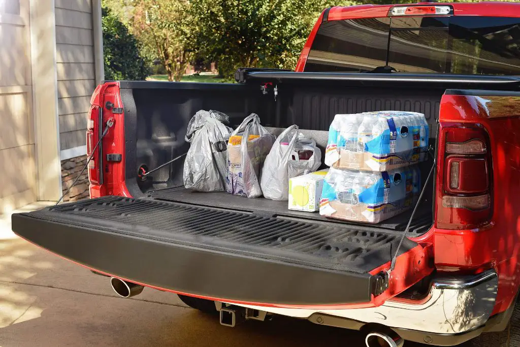 How do I keep my truck bed from sliding around cargo