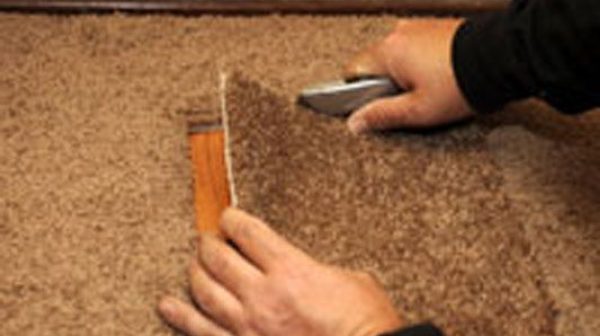 What is the easiest way to patch a hole in carpet?