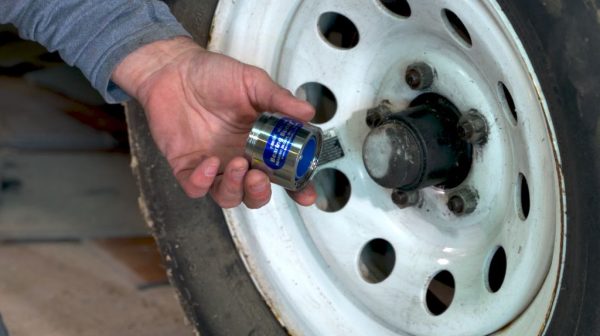 How do you grease trailer bearings without nipples?