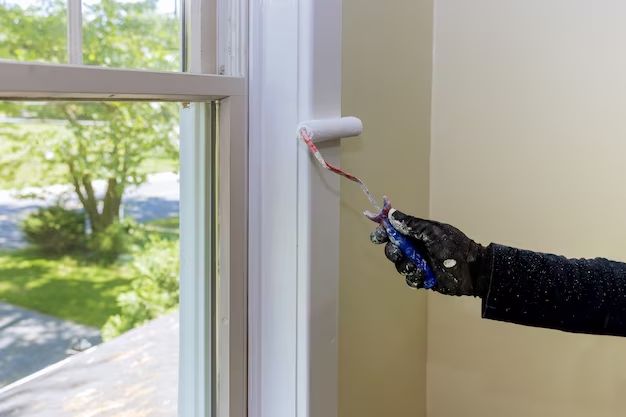 Is it better to paint exterior trim with a roller or brush