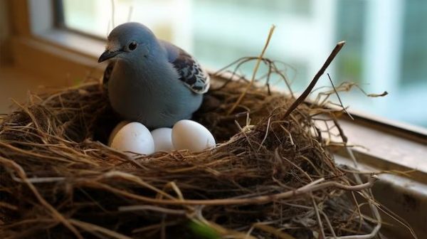 Can you relocate a robins nest with eggs?